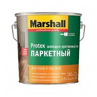 Лак Marshall PROTEX Паркетный полуматовый (2,5л)
