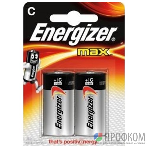 Батарейка Energizer MAX LR20/373 BL2