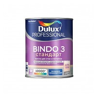 Краска Dulux Prof Bindo 3, 0,9 л база BС (только под колеровку)
