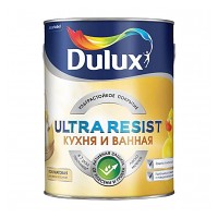 Краска Dulux UR Кух/Ванная п/мат BW 5л